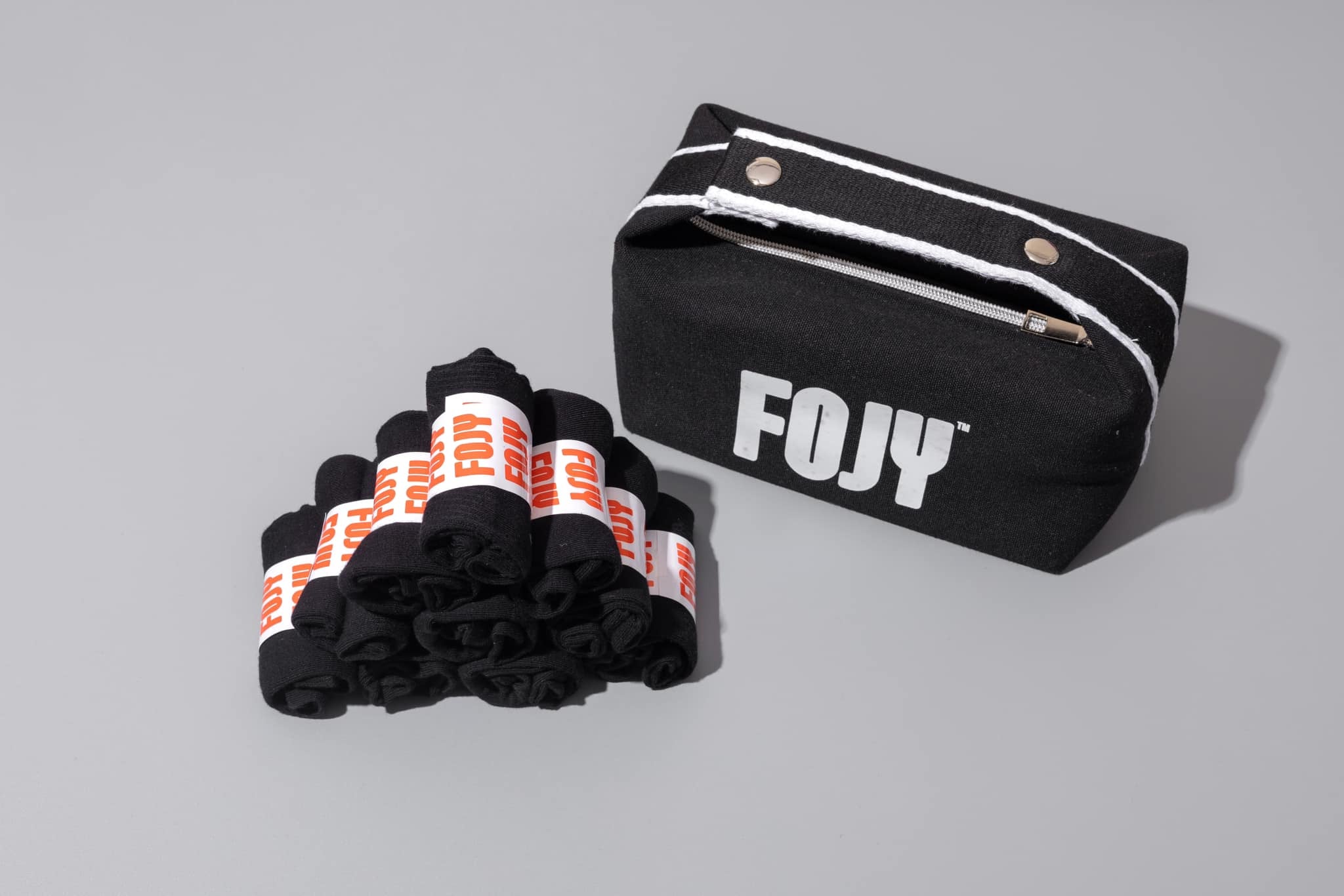 طاقم جوارب فوجي قصير – أسود| 10 قطع