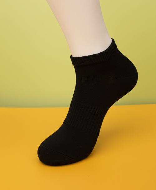 طاقم جوارب فوجي قصير – أسود| 10 قطع